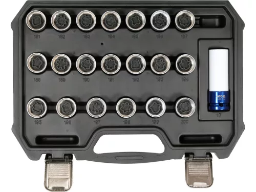 YATO Set extractor șuruburi roți Opel, 21 piese (YT-060306)