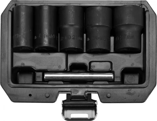 YATO Set extractoare șuruburi deteriorate 6 piese 1/2" 17-27 mm (YT-06032)