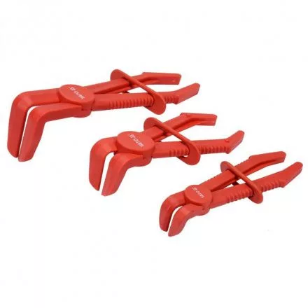 YATO Set clești pentru furtun flexibil, îndoiți, 3 piese (YT-08403)