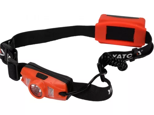 YATO Lanternă frontală LED pe baterii 500LM 3xAAA (YT-08595)