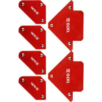   YATO Set suporturi magnetice pentru piese de sudură, 6 piese (YT-08678)