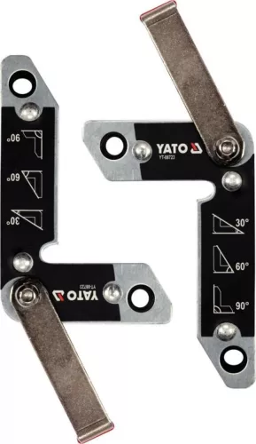 YATO Set suporturi magnetice pentru sudură 2 buc. 32 kg