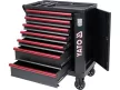 YATO Căruț scule cu 7 sertare cu închidere pe cod 982x755x455 mm (YT-09004)