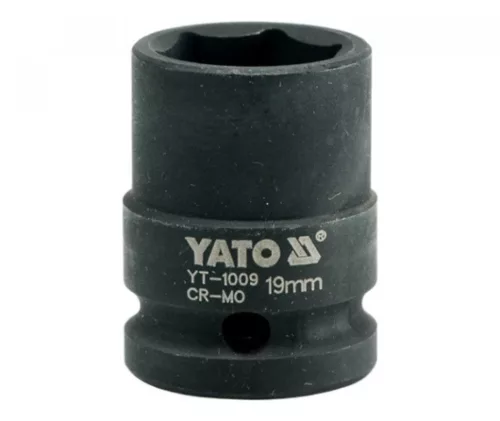 YATO Cheie tubulară pentru mașină 1/2" 19 mm (YT-1009)