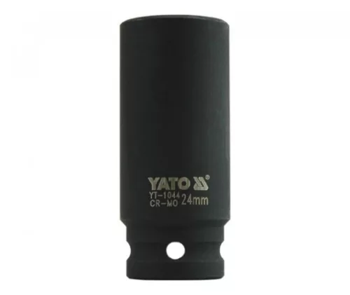 YATO Cheie tubulară pentru mașină 1/2" 24 mm lungă (YT-1044)