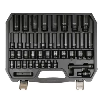   YATO Set chei tubulare pentru mașină 40 piese 1/2": 10–32 mm (YT-10555)