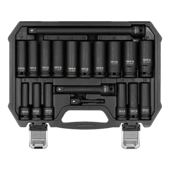 YATO set priză lungă de impact 1/2" (YT-10556)