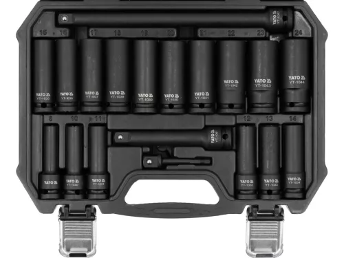 YATO set priză lungă de impact 1/2" (YT-10556)