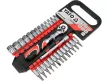 YATO Set chei tubulare 28 piese 1/4": 4–13 mm CrV (YT-14433)