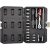 YATO Set chei tubulare 20 piese 3,5–14 mm 1/4" CrV (YT-14491)