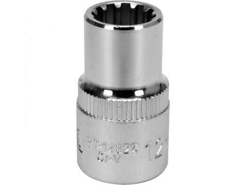 YATO Cheie tubulară 12 muchii 1/2" 12 mm (YT-14824)