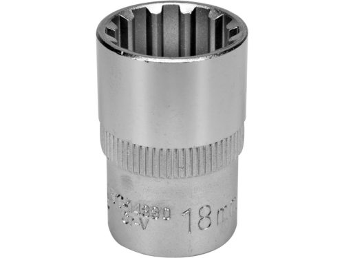 YATO Cheie tubulară 12 muchii 1/2" 18 mm (YT-14830)