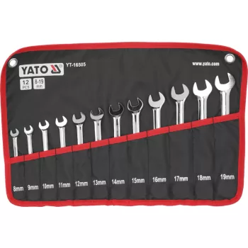 YATO Set chei combinate clichet 12 bucăți (YT-16505)