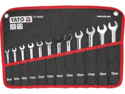 YATO Set chei combinate clichet 12 bucăți (YT-16505)