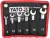 YATO set chei combinate articulate cu clichet scurte 7 piese 8–19 mm (YT-16977)