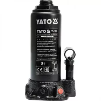 YATO Cric hidraulic tip sticlă 8 t (YT-17003)