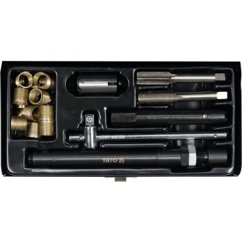   YATO Set reparare și curățare filet bujii incandescente 25 piese M14×1.25 (YT-17581)