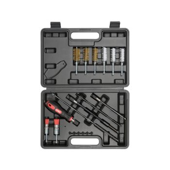   YATO Set curățare injectoare 19 piese 1/4", inox, perii plastic și alamă (YT-17623)