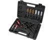 YATO Set curățare injectoare 19 piese 1/4", inox, perii plastic și alamă (YT-17623)