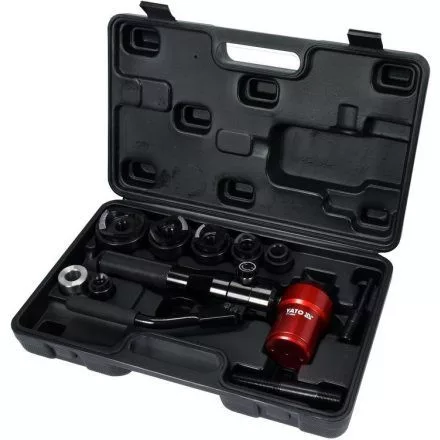 YATO Poanson hidraulic pentru tablă 22–60 mm, rotativ 360° (YT-18900)
