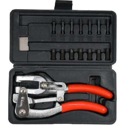 YATO Set clește perforator tablă 16 piese (YT-18973)