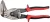 YATO Foarfecă tablă 225 mm 90° stânga CrMo (YT-1913)