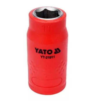   YATO Tubulară 11 mm 3/8" izolată până la 1000 V (YT-21011)
