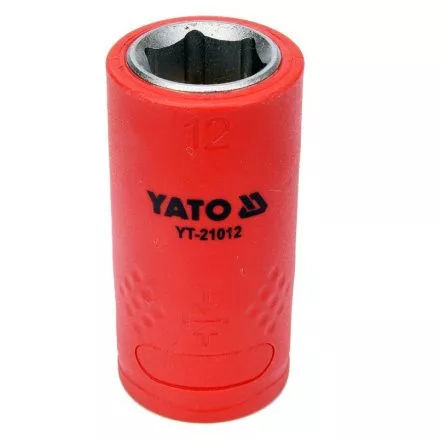 YATO Tubulară 12 mm 3/8" izolată până la 1000 V (YT-21012)