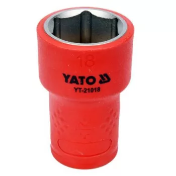   YATO Tubulară 18 mm 3/8" izolată până la 1000 V (YT-21018)