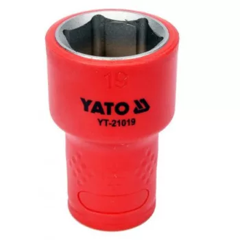   YATO Tubulară 19 mm 3/8" izolată până la 1000 V (YT-21019)