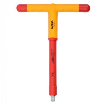   YATO Manetă tip T 3/8" izolată până la 1000 V, CrV (YT-21095)