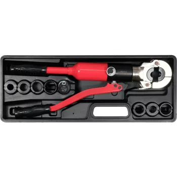   YATO Set de sertizare 9 piese pentru țevi PEX-AL-PEX (YT-21759)