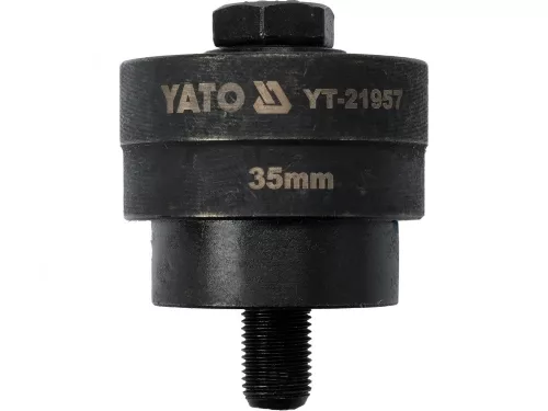 YATO Burghiu tip coroană 35 mm pentru baterii, inox (YT-21957)