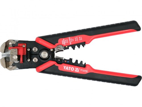 YATO Clește de sertizat și dezizolat 225 mm (YT-22703)