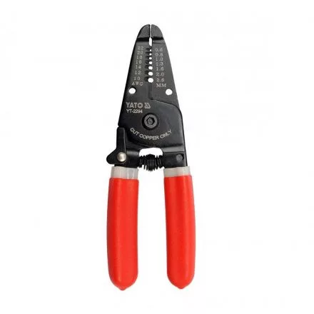 YATO Clește de dezizolat 165 mm 0,64–2,6 mm² (YT-2294)