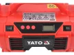 YATO Compresor cu acumulator 11 bar 18 V (fără acumulator și încărcător) + adaptor 12 V brichetă auto (YT-23248)