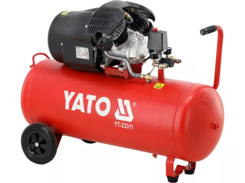 YATO Compresor cu ulei 2200 W (3 CP) rezervor 100 L, 220 V (YT-23311)