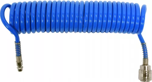 YATO Furtun pneumatic spirală cu cuplaj rapid 5,5 mm x 8 x 5 m 1,2 MPa (YT-24201)