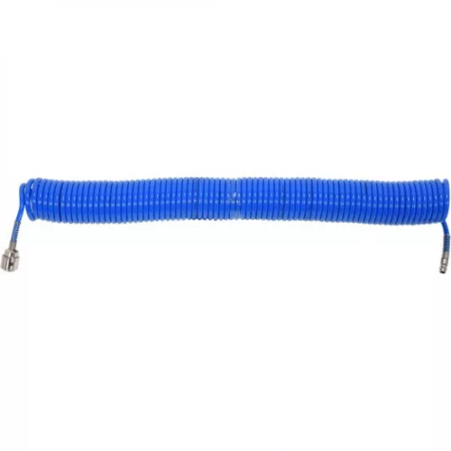 YATO Furtun pneumatic spirală cu cuplaj rapid 5,5 mm x 8 x 15 m 1,2 MPa (YT-24203)