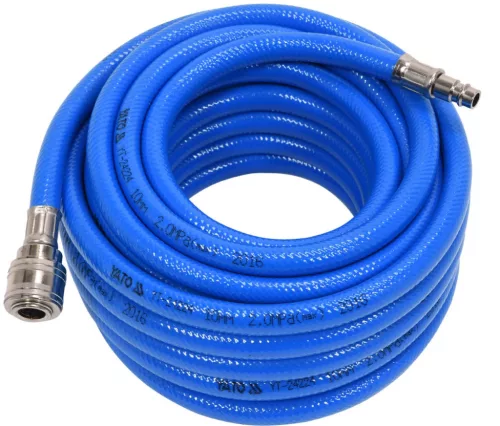 YATO Furtun pneumatic cu cuplaj rapid 10 mm x 10 m, 2,0 MPa (YT-24224)