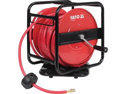 YATO Tambur automat pneumatic (cu aer) cu furtun 30 m (YT-24253)
