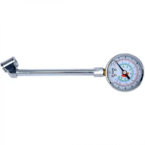 YATO Manometru pentru presiune anvelope camioane 0–15 bar (YT-24301)