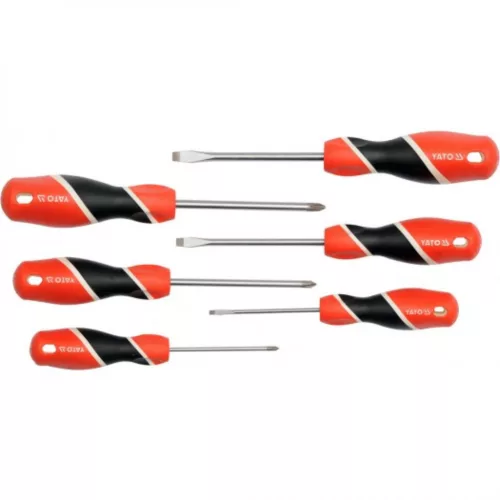 YATO Set șurubelnițe 6 piese magnetice S2 (YT-25965)
