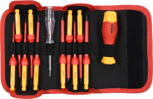 YATO Set șurubelnițe izolate 12 piese 1000V (YT-28290)