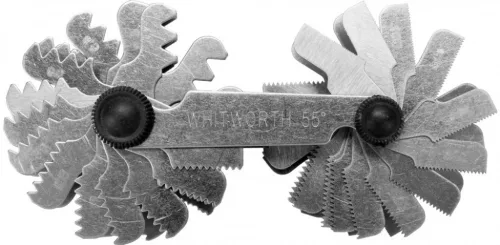 YATO Pieptene pentru filet 52 lame 0,25-6,0 mm 4-62 Whitworth 55° (YT-29984)