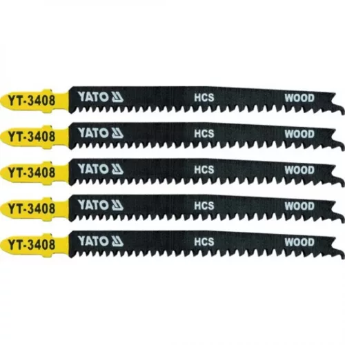 YATO Pânză ferăstrău pendular T13TPI pentru lemn 5 buc/set (tăiere curată) (YT-3408)