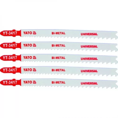 YATO Pânză ferăstrău pendular T10TPI pentru metal 5 buc/set (YT-3417)