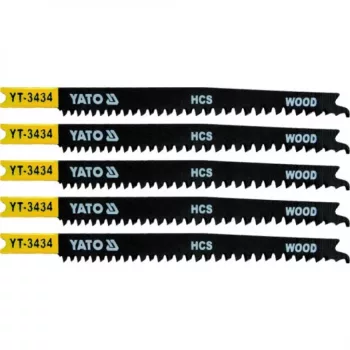   YATO Pânză ferăstrău pendular T12TPI pentru metal 5 buc/set (YT-3434)