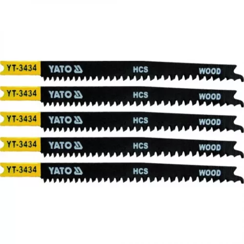 YATO Pânză ferăstrău pendular T12TPI pentru metal 5 buc/set (YT-3434)
