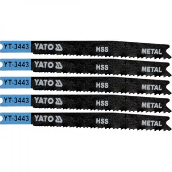   YATO Pânză ferăstrău pendular T21TPI pentru metal 5 buc/set (YT-3443)